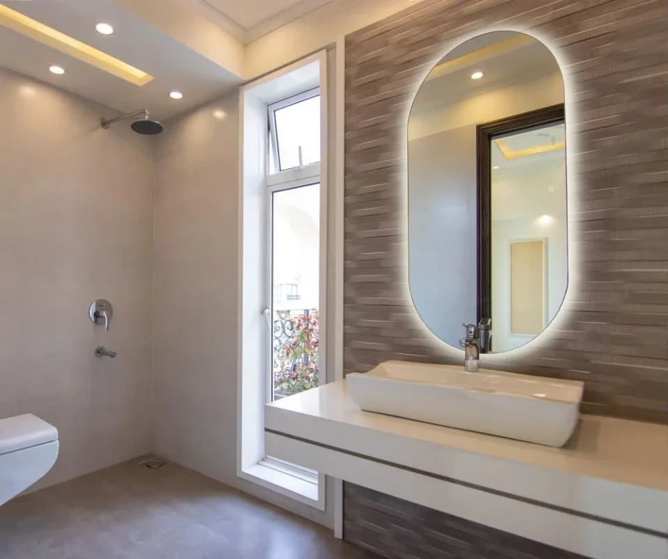 Зеркало Silver Mirrors Viva 55*105 с Led-подсветкой сенсорный выключатель универсальное