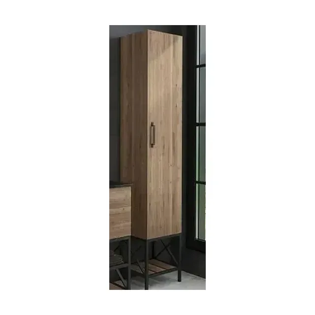 Шкаф-колонна Comforty Бредфорд 40 дуб темный L/R
