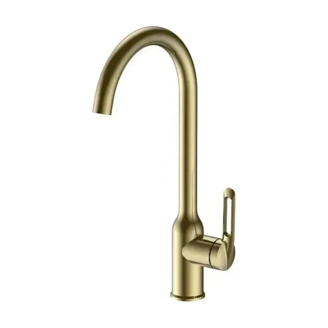 Смеситель Haiba HB70825-5 для кухни золото матовое