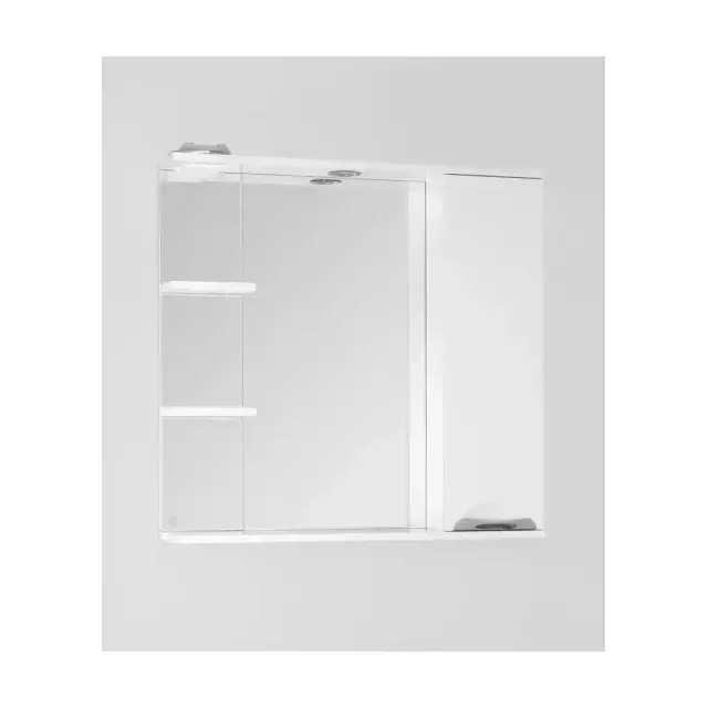 Зеркало-шкаф Style Line Жасмин 80/С R с Led-подсветкой