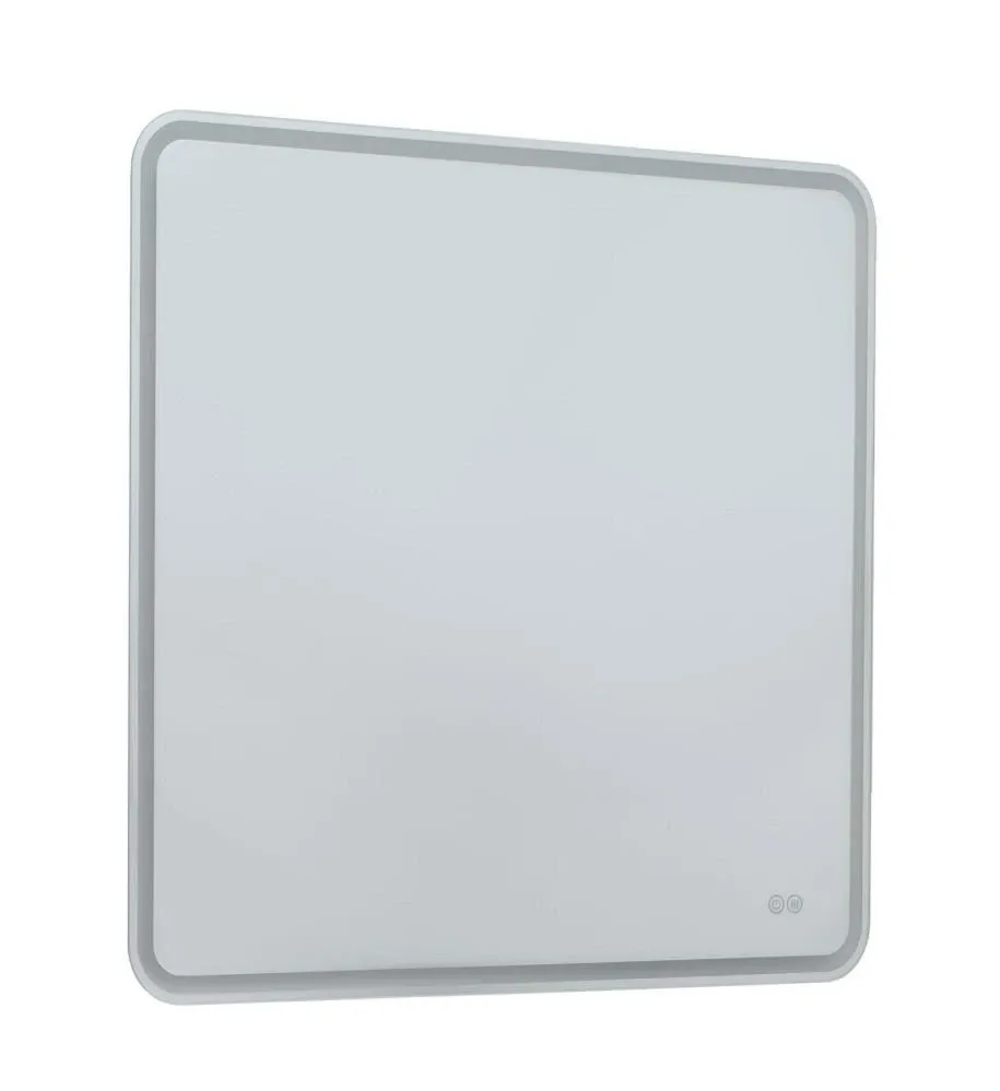 Зеркало Aquanet Ирис 80x80 с подсветкой LED