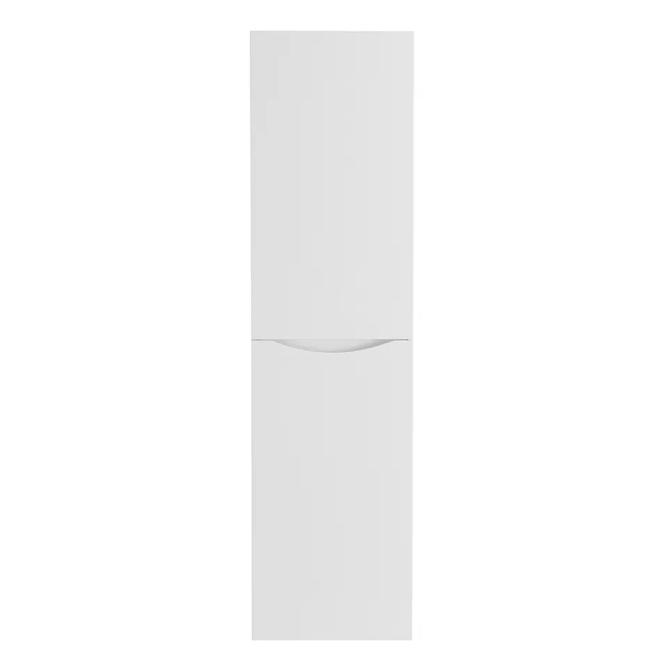 Шкаф подвесной BelBagno FLY-MARINO-1500-2A-SC-BL-P-L Bianco Lucido, левый