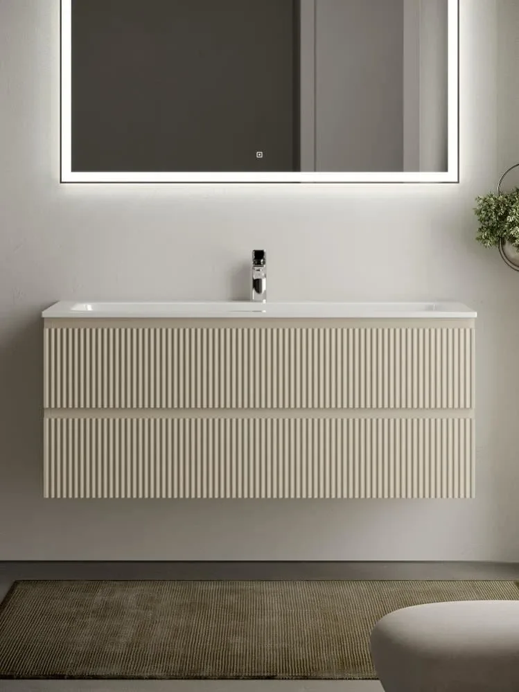 Тумба под раковину Sancos Сноб Р/Snob R 120 Beige Soft