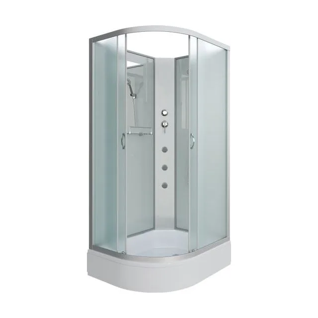 Душевая кабина Niagara Classic NG-33184-14RBKG (110х80х200) средний поддон(26см),стекло матовое