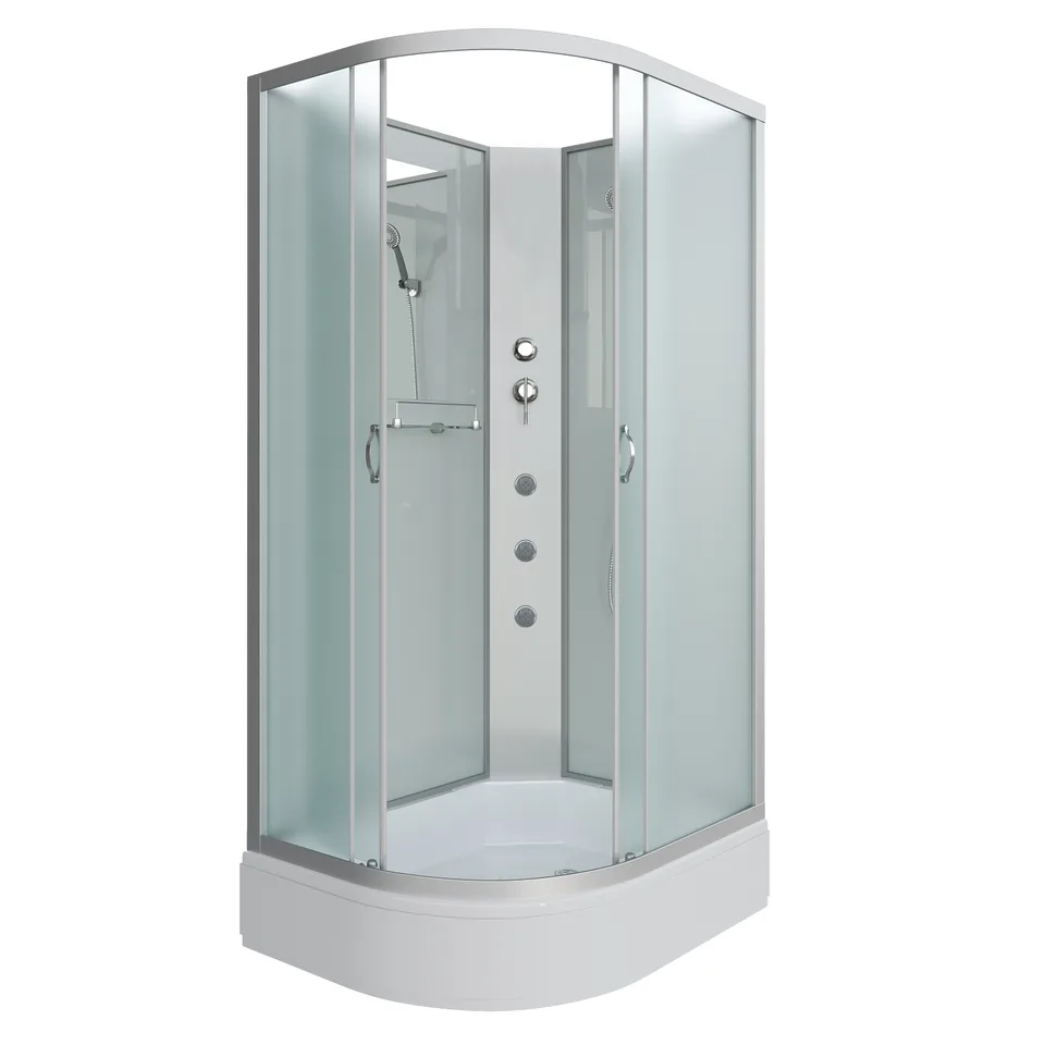 Душевая кабина Niagara Classic NG-33084-14RBKG (100х80х200) средний поддон(26см),стекло матовое,4 места