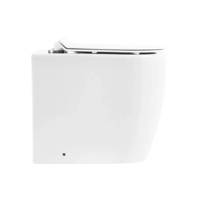 Приставной унитаз BelBagno Марино (Marino) BB105CBR 36*52 безободковый с крышкой-сиденьем микролифт BB2111SC