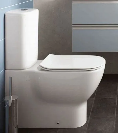 Унитаз-компакт Ideal Standard Tesi 36*66 безободковый с крышкой-сиденьем микролифт Slim