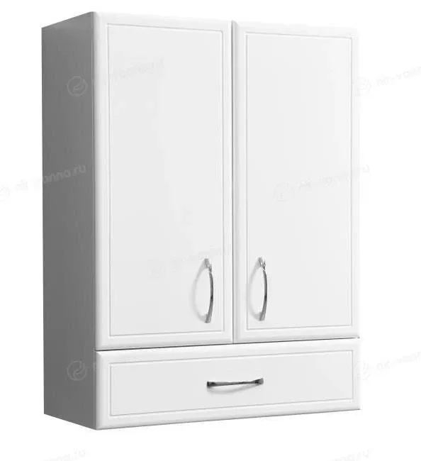 Шкаф Stella Polar Концепт 60 белый глянец с ящиком