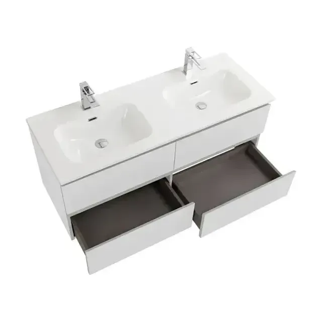 Комплект мебели BelBagno Крафт (Kraft) 120 с четырьмя ящиками белый матовый (раковина BB1200-2-ETL)