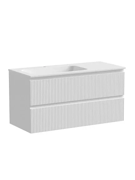Тумба с раковиной Sancos Сноб Т/Snob T 100 Bianco L