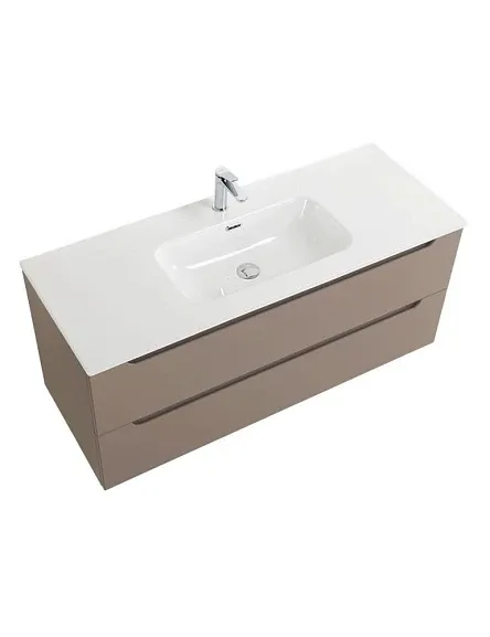 Комплект мебели BelBagno Этна (Etna) 120 бежевый матовый (раковина BB1200ETL)