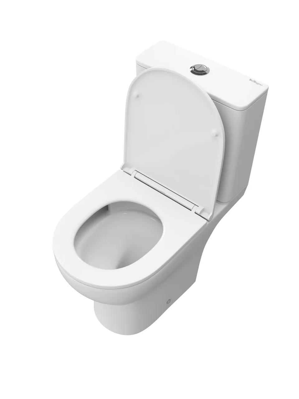 Унитаз-компакт с сиденьем и смывом TORNADO BelBagno LOUNGE-TOR-2 BB2802CP/T-TOR/SC