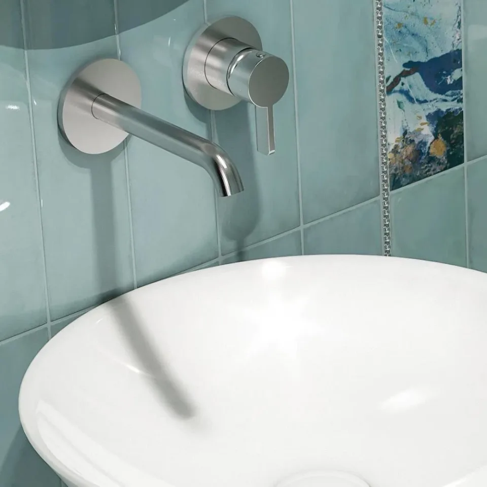 Смеситель Kerama Marazzi Linea для раковины скрытый монтаж хром