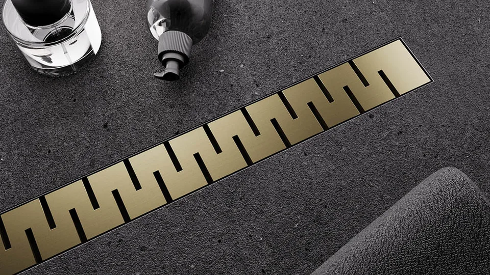 Душевой лоток Veconi Stesso Line Gold 700