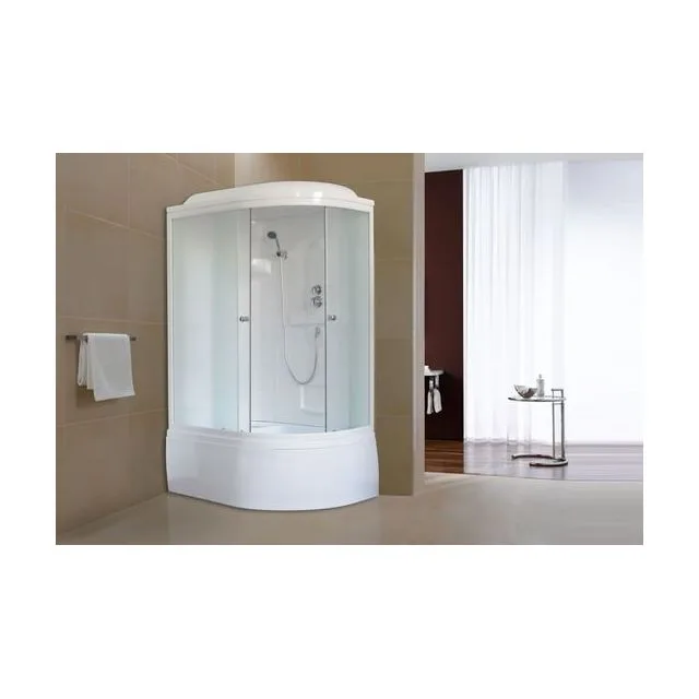 Душевая кабина RB 8120BK1-M-CH 1200x800x2170 L (матовое) + EL