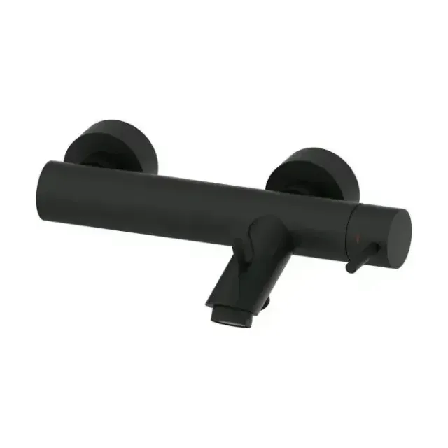 Смеситель Paffoni Light LIG022NO для ванны и душа без душевых аксессуаров черный матовый