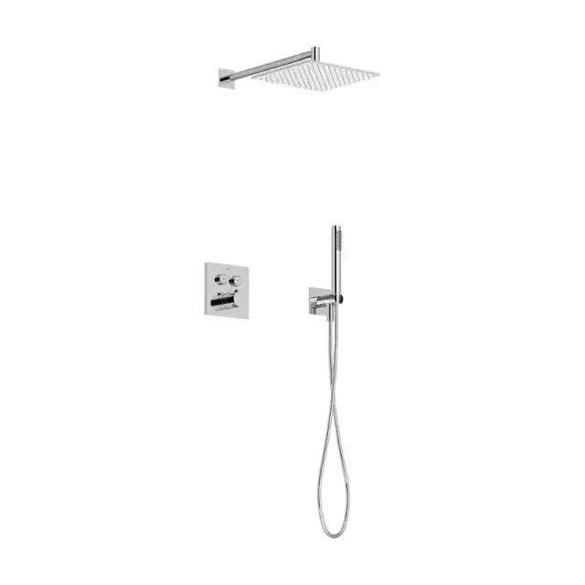 Душевая система Sancos Линн (Linn) SC9022CH встраиваемая в стену цвет хром