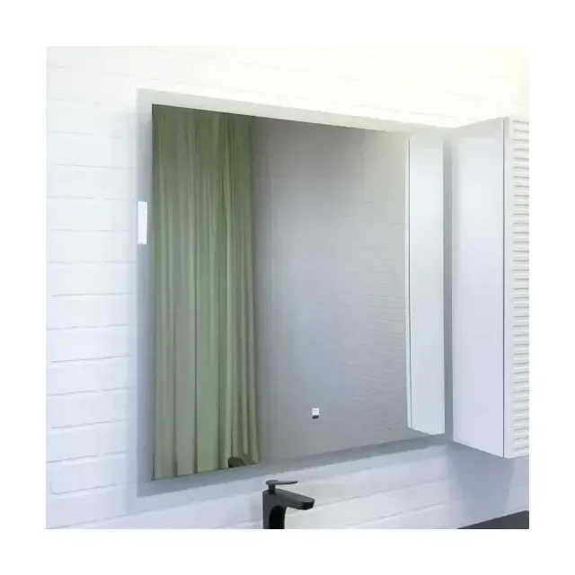 Зеркало Comforty Эдельвейс 90 LED-подсветка, бесконтактный сенсор, антизапотевание