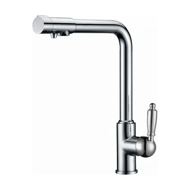 Смеситель Zorg Sanitary для кухни с функцией подключения фильтра хром ZR 320