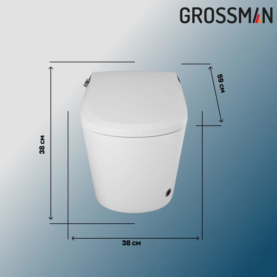 Комплект 2 в 1: инсталляция 901.K31.01.000+унитаз GR-5701 smart