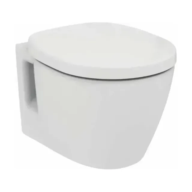 Подвесной унитаз Ideal Standard Connect W941102 36,5*54,5 с крышкой-сиденьем микролифт
