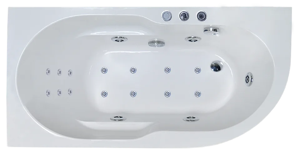 Гидромассажная ванна AZUR DE LUXE 150x80x60L