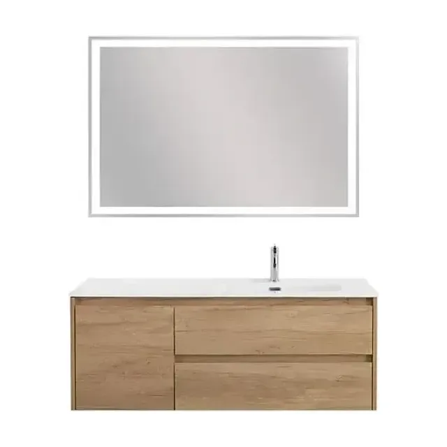 Комплект мебели BelBagno Крафт (Kraft) 120 натуральный дуб Небраска правая
