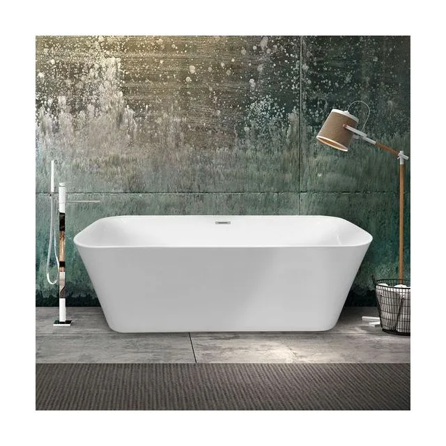 Ванна акриловая Vincea VBT-401-1700, 1700*800*580, цвет белый, слив-перелив в комплекте