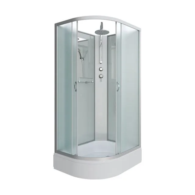 Душевая кабина Niagara Classic NG-33194-14RBKT (110х90х210) средний поддон(26см),стекло матовое