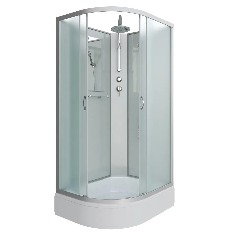 Душевая кабина Niagara Classic NG-33184-14RBKT (110х80х210) средний поддон(26см),стекло матовое,4 места