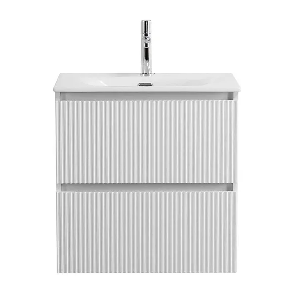 Тумба с раковиной BelBagno Uno-Mini 70 белый матовый