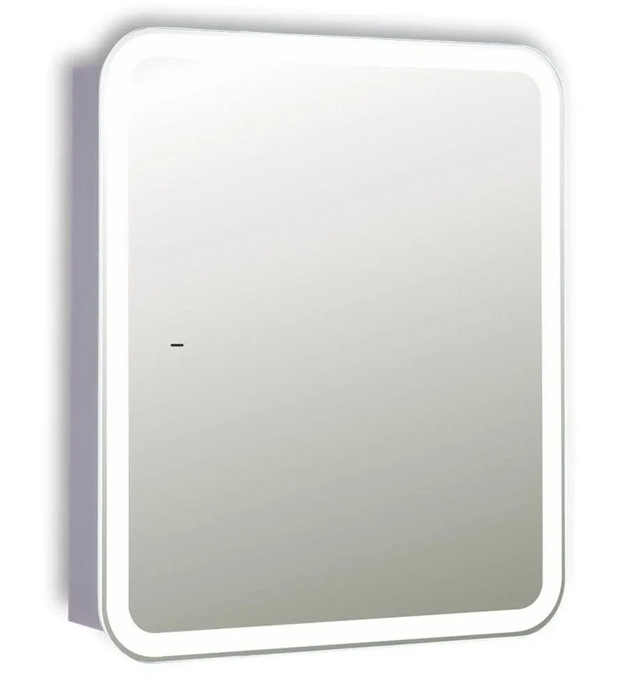 Зеркало-шкаф Silver Mirrors Фиджи флип 60 ИК 60*80, с led подсветкой инфр. сенсор