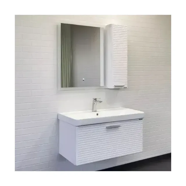 Комплект мебели Comforty Танжер 90П белый матовый (раковина Comforty 4490)