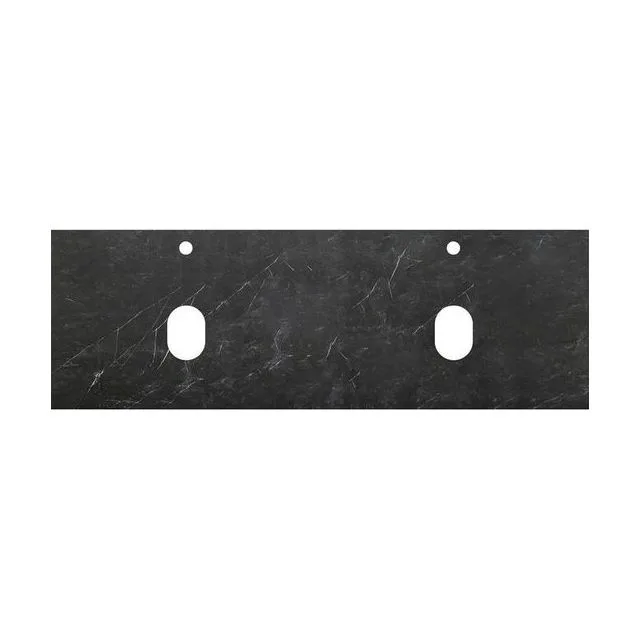 Столешница из керамогранита BelBagno KEP-140-2-MNO Marmo Nero Opaco