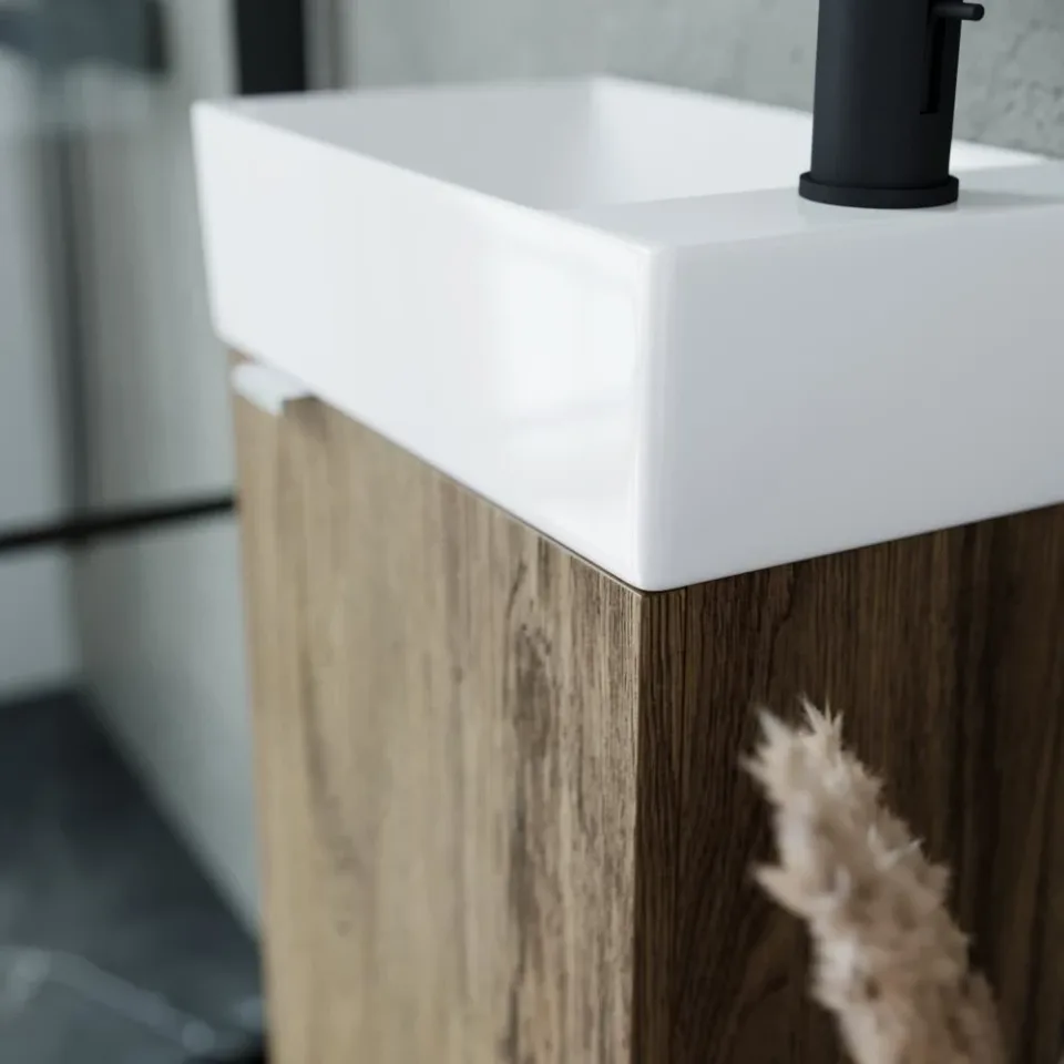 Тумба под раковину Sancos Mini 35 дуб чарльстон R