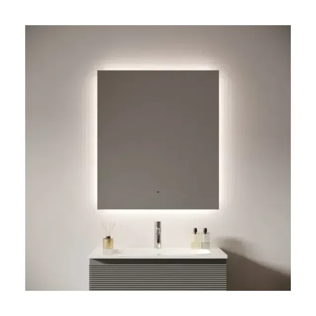Зеркало Sancos Поле 2.0 (Square 2.0) SQ2.700 70х80 подвесное с подсветкой