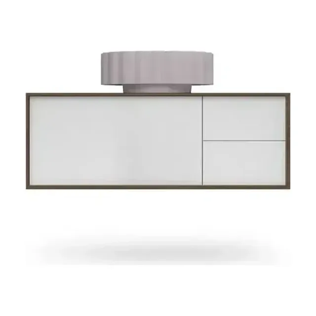 Тумба с раковиной Kerama Marazzi Atollo 110 белая матовая