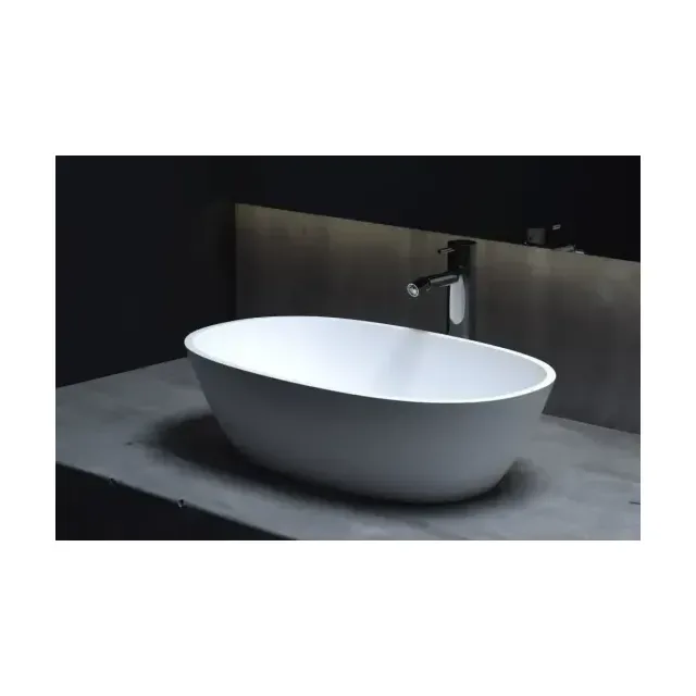 Накладная раковина Salini Sofia S-Sense 55.5*33 белый глянец