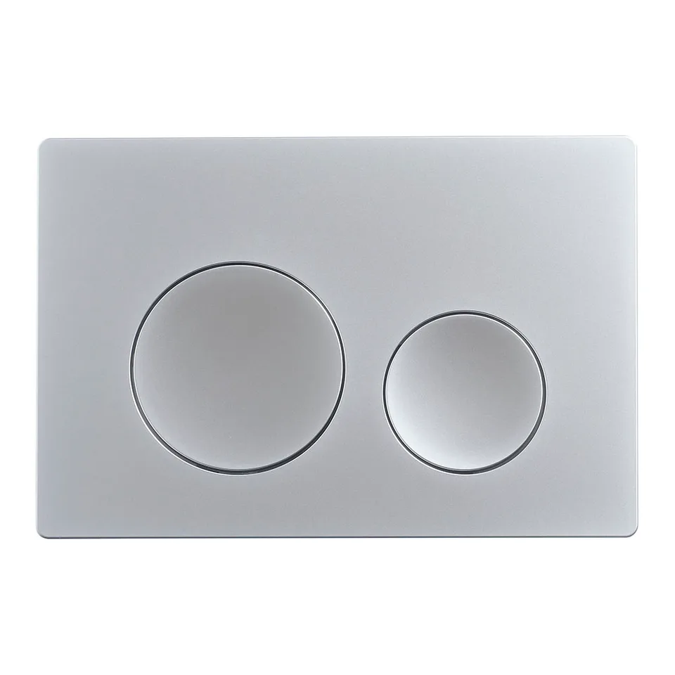 Кнопка смыва Veconi FLUSH V2, FLV2-CM, 240х162х10, пластик, хром матовый