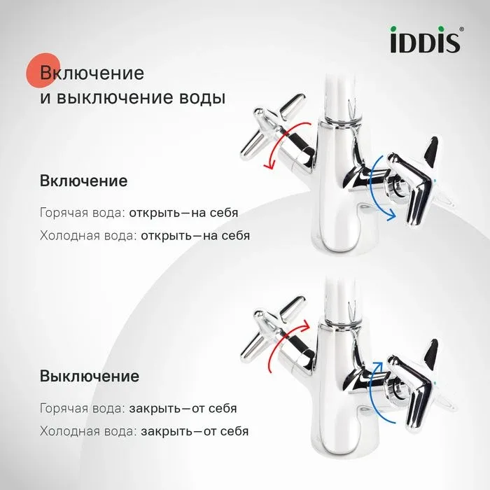 Смеситель Iddis Акрос (Acros) ACRSB00i05 для кухни
