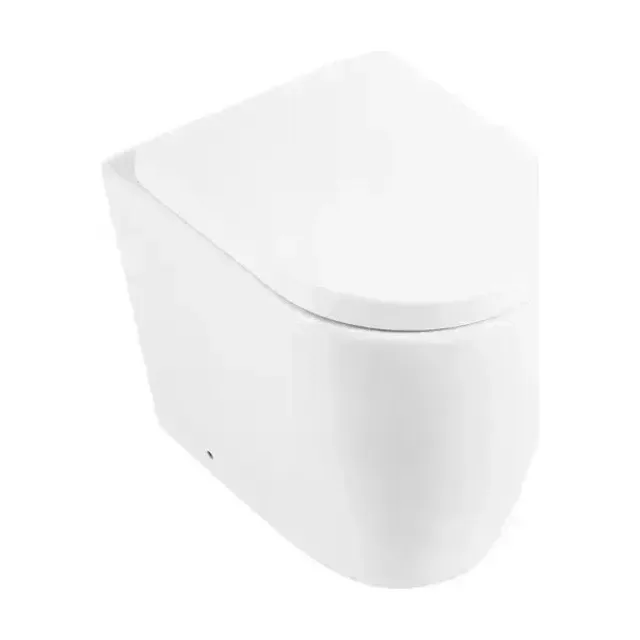 Приставной унитаз BelBagno Марино (Marino) BB105CBR 36*52 безободковый с крышкой-сиденьем микролифт BB865SC