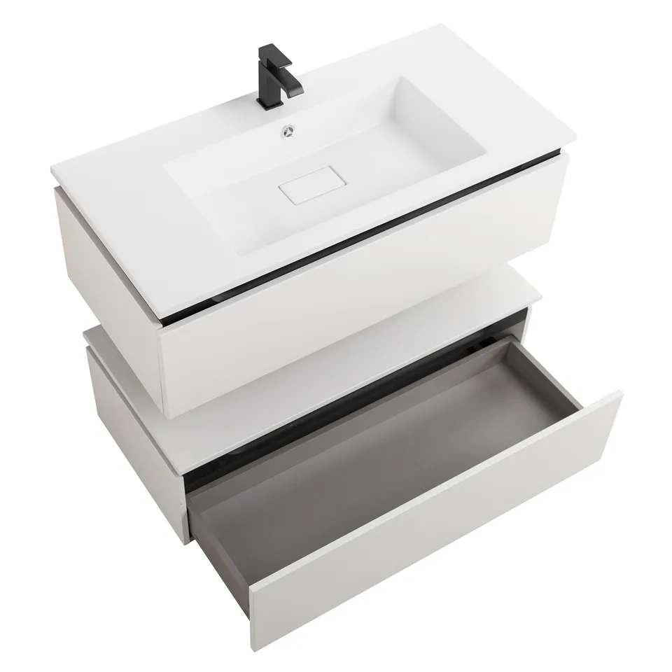Тумба с одним выкатным ящиком CEZARES SLIDER-1000-1C-PI-BO