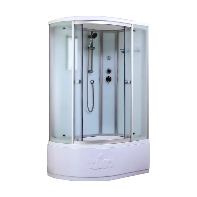 Timo Standart T-6620 Silver Fabric R душевая кабина (120*85*220), турецкая баня хамам