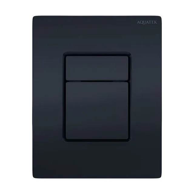 PNN-0000005 (025ВQ) Панель смыва Черная матовая для INSP-0000002 Pneumo N
