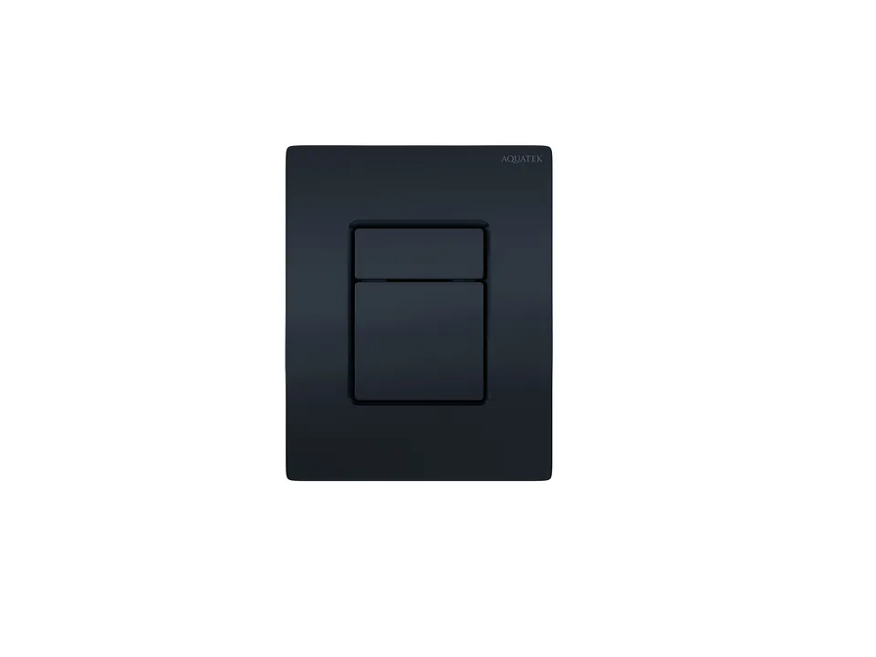 PNN-0000005 (025ВQ) Панель смыва Черная матовая для INSP-0000002 Pneumo N