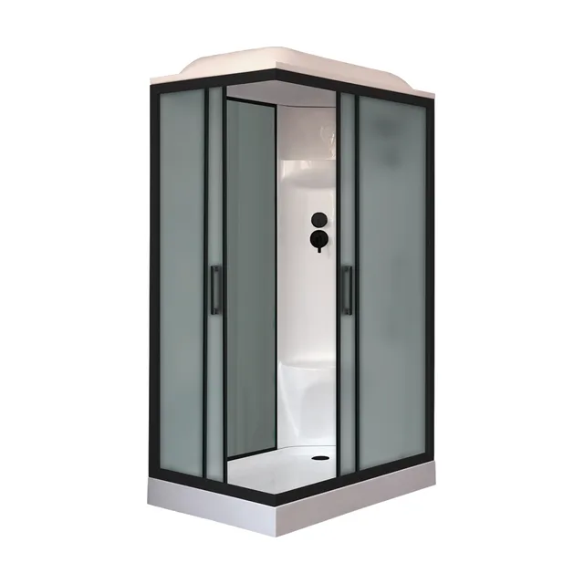 Душевая кабина RB 8120HP6-GC-BL (серое/матовое) правая