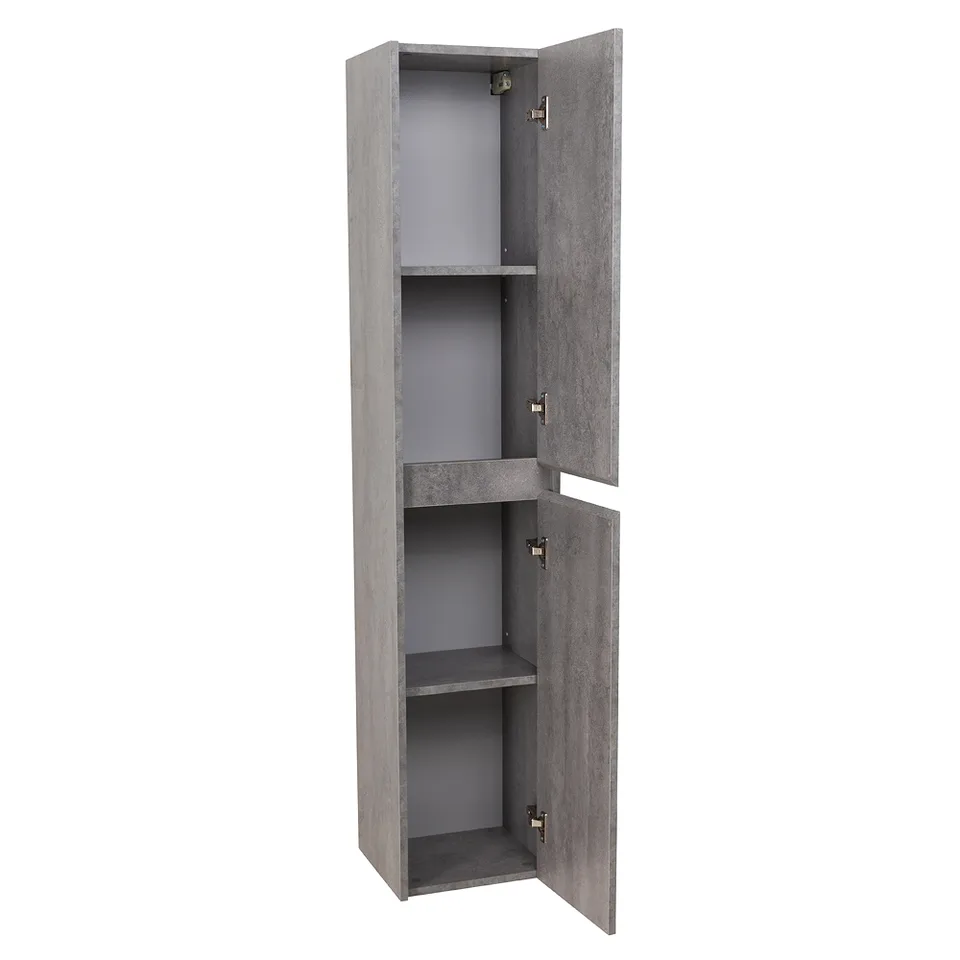 Шкаф подвесной BelBagno KRAFT-1600-2A-SC-CG-R Cemento Grigio, правый