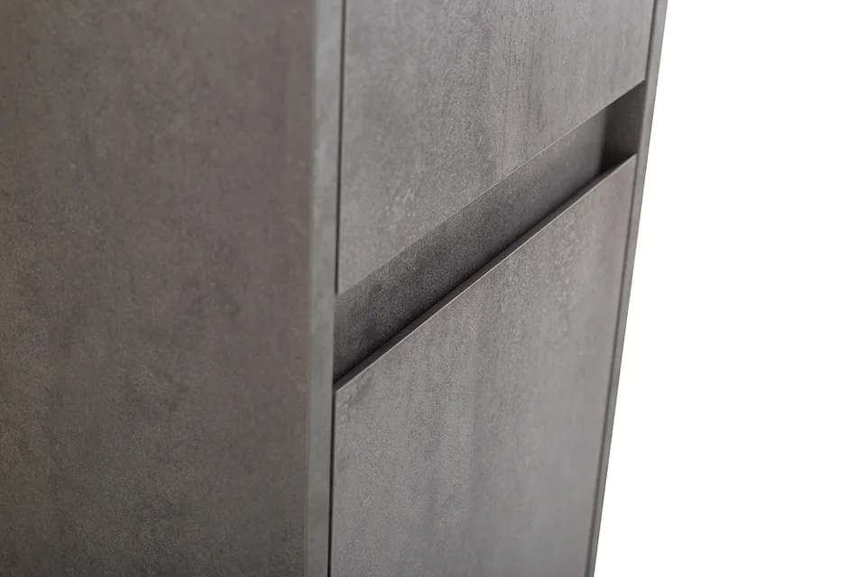 Шкаф подвесной BelBagno KRAFT-1600-2A-SC-CG-R Cemento Grigio, правый