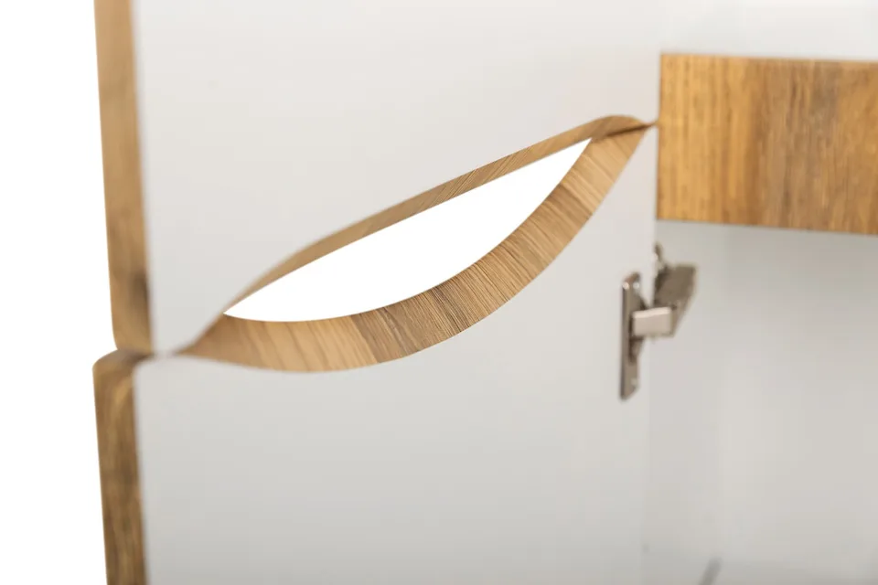 Шкаф подвесной BelBagno FLY-MARINO-1500-2A-SC-RR-P-L Rovere Rustico, левый