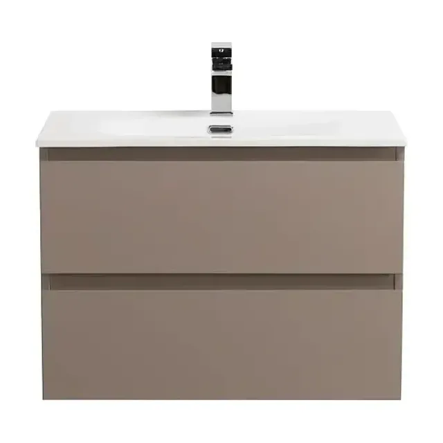 Тумба с раковиной BelBagno Крафт (Kraft) 70 бежевая матовая (раковина BB-8099-70)